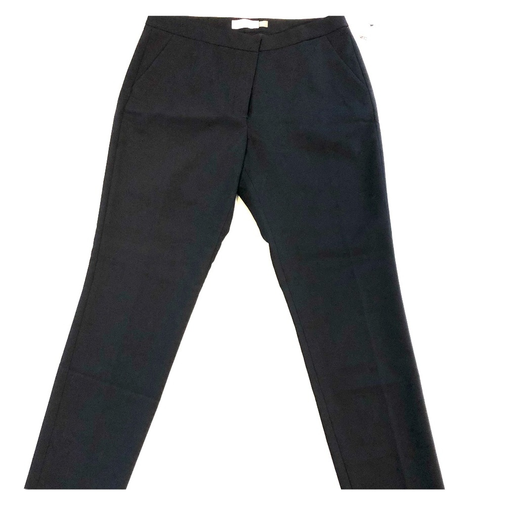 🏷Calvin Klein Suits Black Slit-Hem Ankle Pants